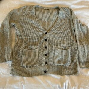 100% merino wool Madewell cardigan